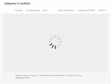 Tablet Screenshot of falegnamiincantello.it